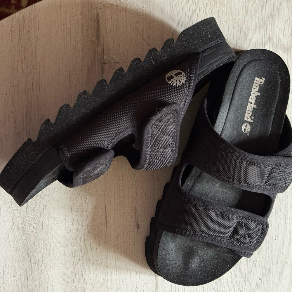 Timberland Platform Slide Sandals, Velcro, Super Soft